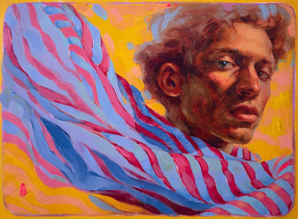 23.02.25 The Flowing Self 72dpi www Tania Rivilis | artist | Capturing the portrait´s aura | Pragmatic romanticism | Colorful expressivness | artist´s gallery Tania Rivilis │ Contemporary Figurative Art