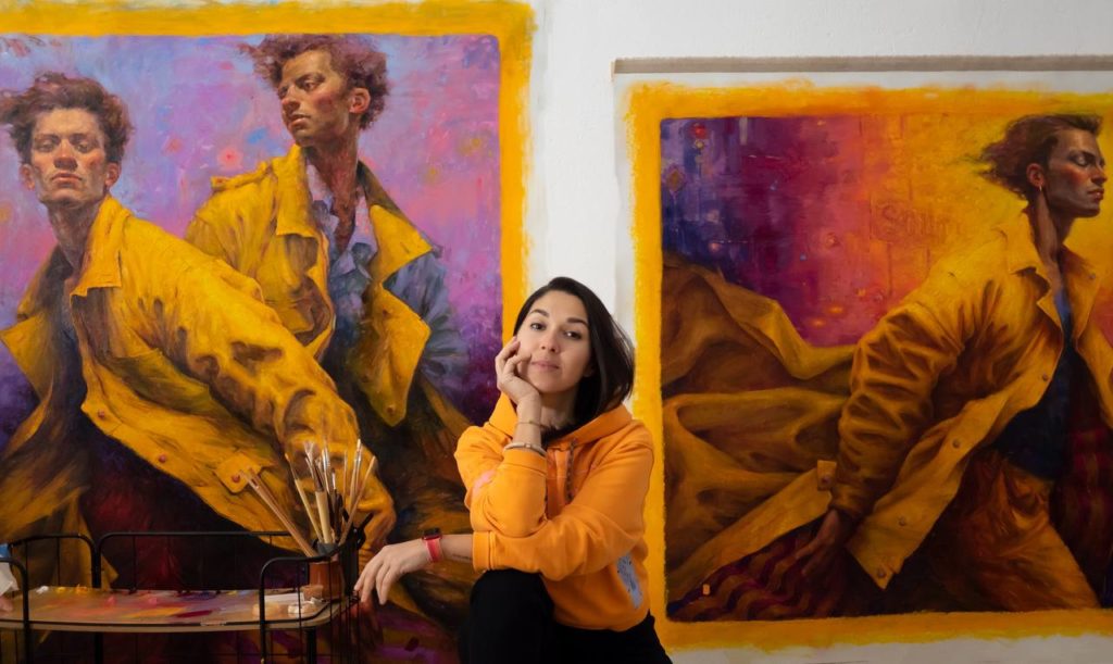 IMG 1684 Tania Rivilis | artist | Capturing the portrait´s aura | Pragmatic romanticism | Colorful expressivness | artist´s gallery Tania Rivilis │ Contemporary Figurative Art
