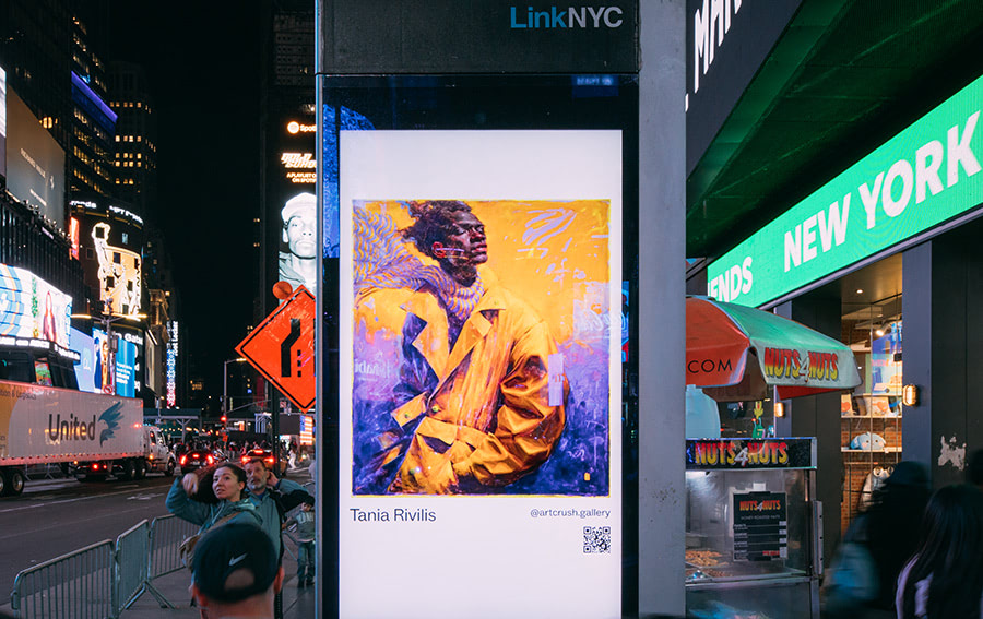 Times Square-tania-rivilis-artcrush-nft-tour