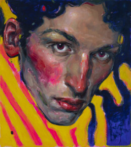 2 Space Collision tania rivilis 90x100cm uai Tania Rivilis | artist | Capturing the portrait´s aura | Pragmatic romanticism | Colorful expressivness | artist´s gallery Tania Rivilis │ Contemporary Figurative Art