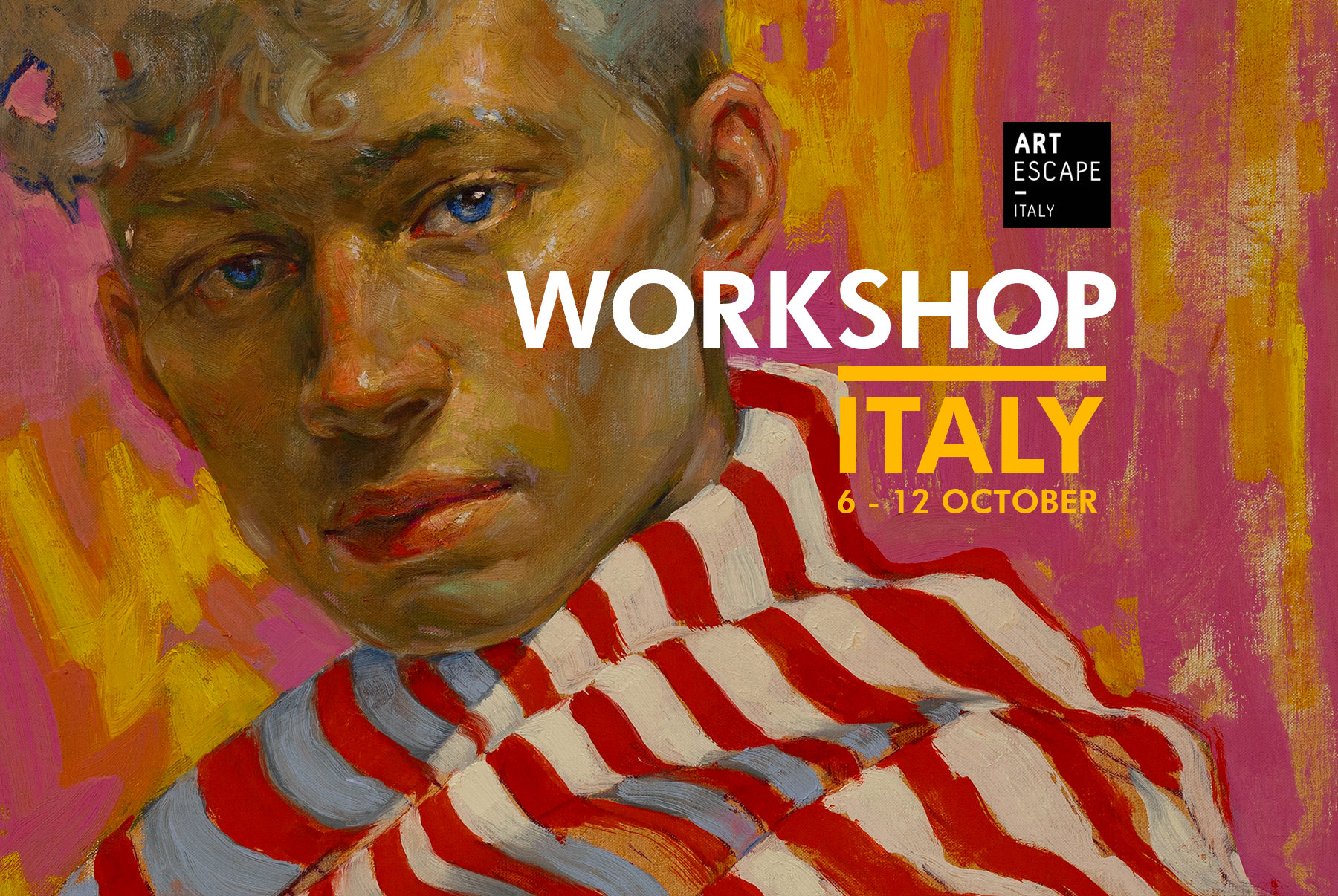Oil painting in Italy. Only few places left!