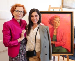 foto3 tania rivilis baroness jan royall portrait 2 uai Tania Rivilis | artist | Capturing the portrait&acute;s aura | Pragmatic romanticism | Colorful expressivness | artist&acute;s gallery Tania Rivilis │ Contemporary Figurative Art